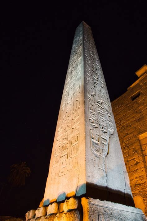 Luxor Temple Obelisk Dulkeith Travel And Photography