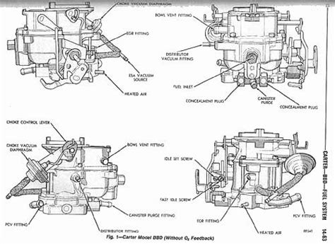 Carter 2 Barrel Carburetor Diagram Wiring Site Resource