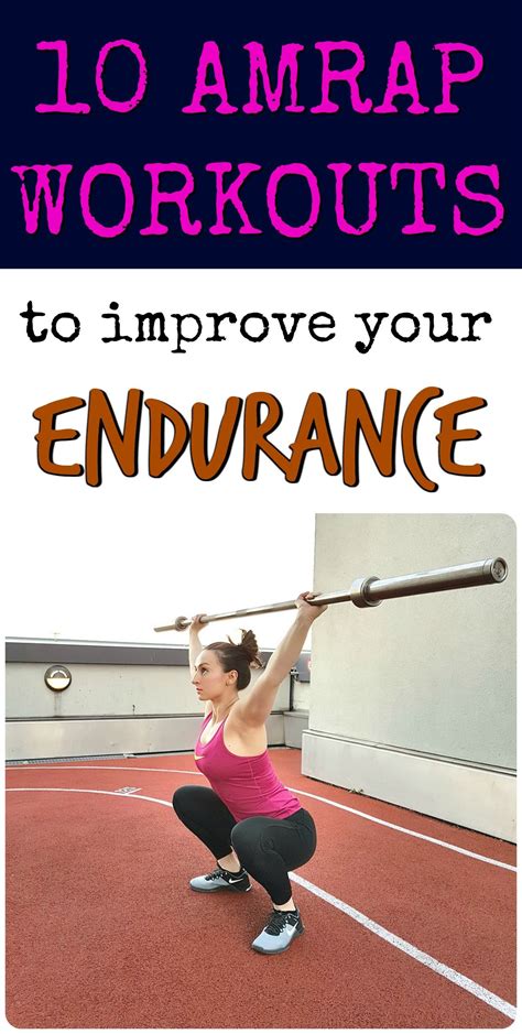 10 Amrap Workouts To Improve Your Endurance Workoutfrolic Amrap