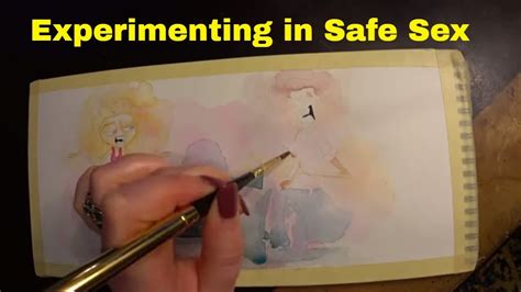 Experimenting In Safe Sex 【watercolor Speedpaint 】😊😍📺 Youtube