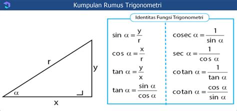 Rumus Trigonometri Contoh Soal Pembahasannya Lengkap