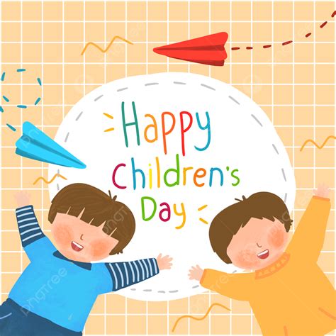 Fundo Laranja Feliz Do Dia Das Crianças Fundo Feliz Dia Da Criança