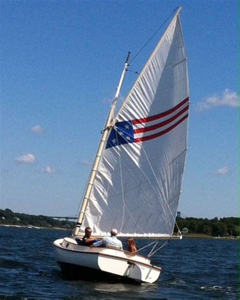 Herreshoff America Cat Boat 185 1974 Northern Rhode Island Sailboat