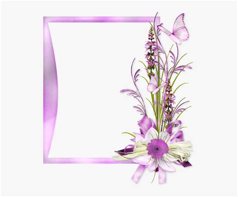 Purple Borders And Frames Clipart