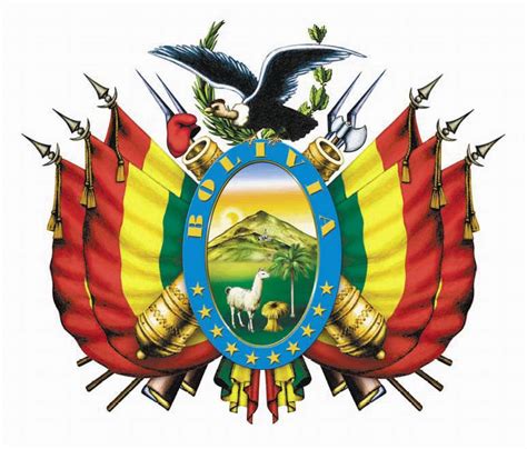 ¿cuáles Son Las Partes Y Significado Del Escudo Nacional De Bolivia