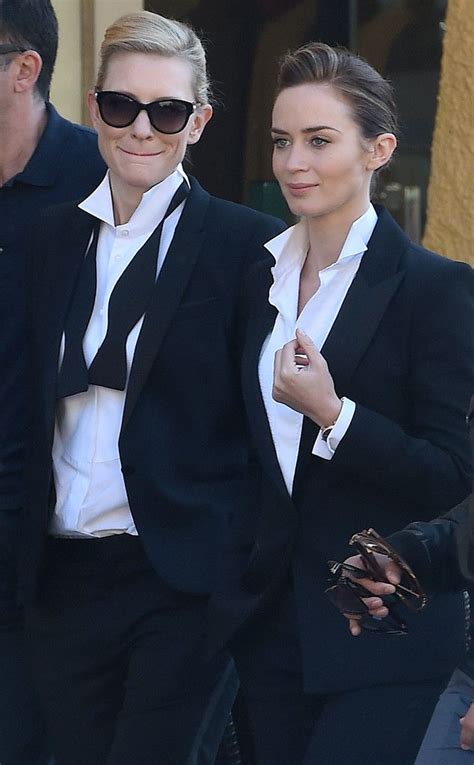 Cate Blanchett And Emily Blunt From The Big Picture Todays Hot Pics