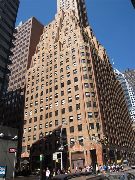 The General Electric Building Also Known As 570 Lexington Avenue Is A