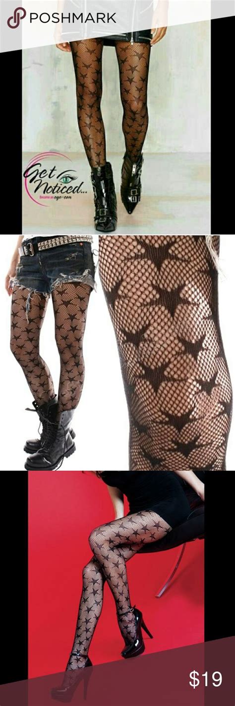 Star Fishnet Pantyhose BACK IN STOCK Fishnet Pantyhose Clothes