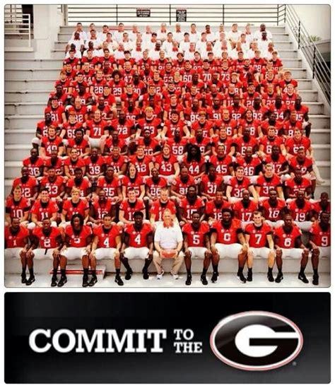 Commit To The G Georgia Football Georgia Dawgs Georgia Bulldogs
