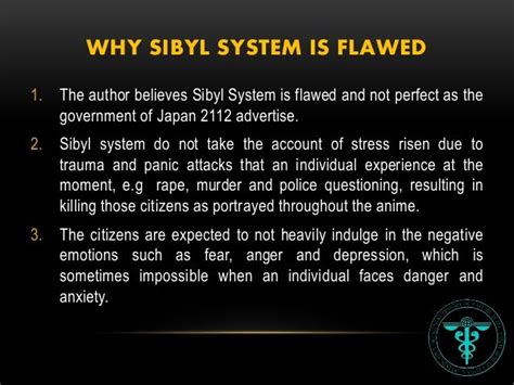 Psycho Pass A Review On Sibyl System