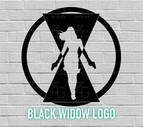 Digital Drawing And Illustration Black Widow Svg Black Widow Logo Svg