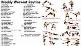 Images of Circuit Exercise Routines