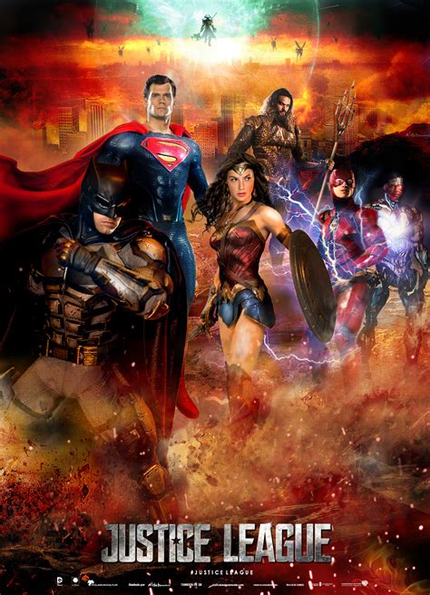 Justice League Movie Poster 3 By Saintaldebaran On Deviantart