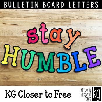 I've tried to arrange the ideas by month. Bulletin Board Letters: KG Closer to Free Letters by ...