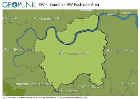 Sw London Sw Postcode Area