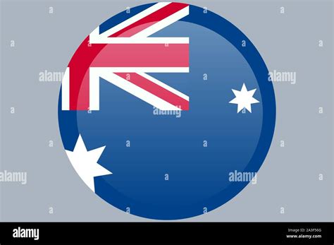 australia flag official colors and proportion correctly national australia flag stock vector