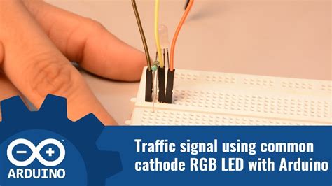 Avishkaar Tutorial Traffic Signal Using Common Cathode Rgb Led Using