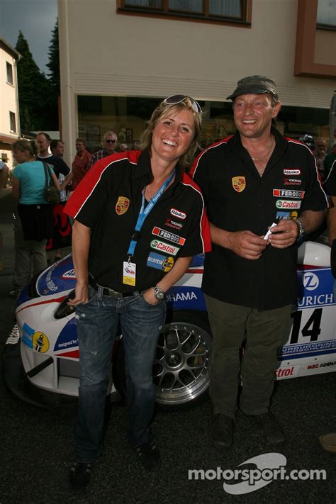 Sie war zeitlebens ein teil des nürburgrings und. Sabine Schmitz at 24 Hours of Nurburgring