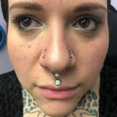 Rikki Goodwin On Instagram Doing High Nostril Piercings Is Super