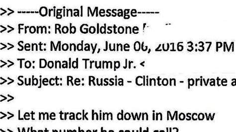 Read The Emails On Donald Trump Jr ’s Russia Meeting The New York Times