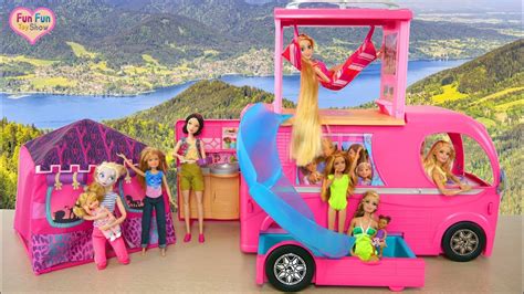 Barbie Pop Up Camper Playset Ph