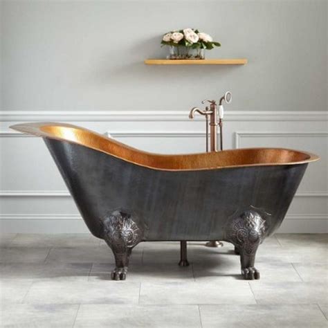 Creative Clawfoot Tub Ideas For Your Bathroom Inspiration Free Standing Bath Tub Copper