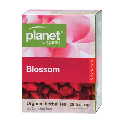 Planet Organic Herbal Tea Bags Blossom 25 Pack My Health Pantry