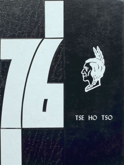 1976 Yearbook From Window Rock High School From Ft Defiance Arizona