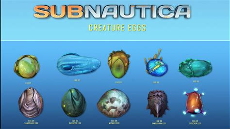 Image Creature Eggs Listpng Subnautica Wiki Fandom Powered By Wikia