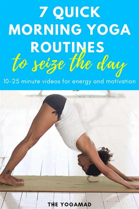 7 Quick Morning Yoga Routines To Help You Seize The Day Suitable For