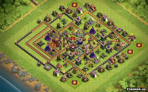 This tropical loot forest is a new farming base design for town hall 10 from yango with solid defensive layers, perfect traps placements, gives the maximum protection for not only your resources but also a decent part of collectors. Town Hall 10 a nice TH10 Farming base With Link [7 ...
