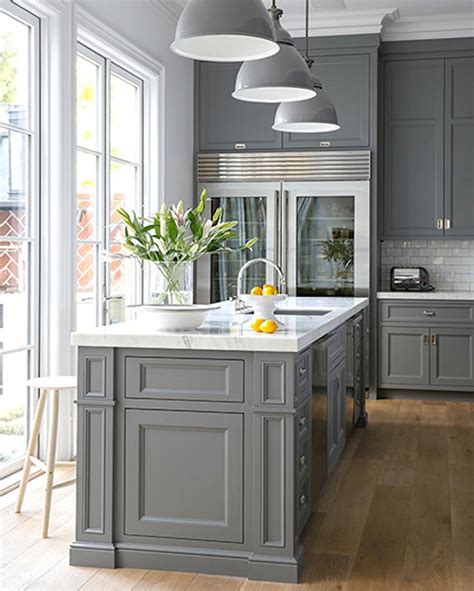 Stunning Gray Kitchens