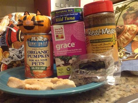 There have been recalls and studies about dangerous ingredients and sometimes we if you don't feel like handling raw meat, amybites.com has a great recipe for healthy cat treats that you're going to love. How to Make a "Tuna Turkey" for Your Cat This Thanksgiving ...
