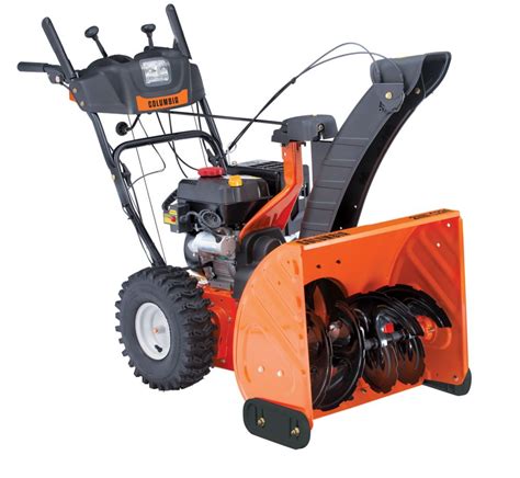 Columbia 24 Inch Two Stage Snow Thrower The Home Depot Canada