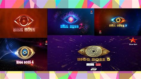 Bigg Boss Telugu Season 12345 Title Bgm Youtube
