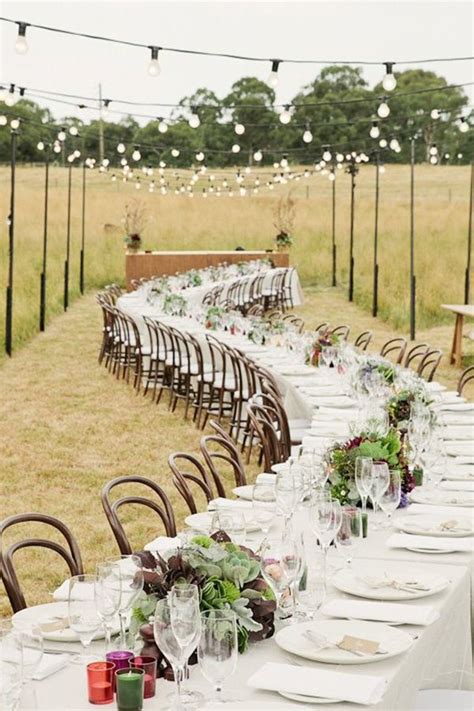Outdoor Rustic Wedding Reception Ideas Fab Mood