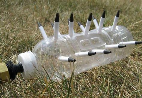 But how you water and how much water you use can greatly impact your results. DIY Homemade Bottle Sprinkler | wastehunter.com