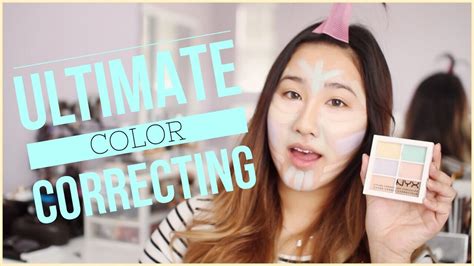 Color Correcting Using Nyx Color Correcting Palette Millie Truong