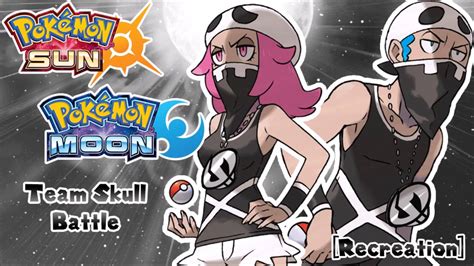 Pokémon Sun And Moon Battle Team Skull Grunt Short Cover Youtube