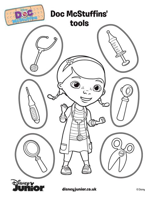 Printable Doc Mcstuffins Coloring Pages