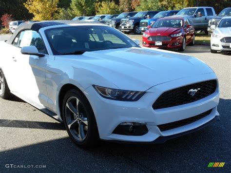 2016 Oxford White Ford Mustang Ecoboost Premium Convertible 107861962