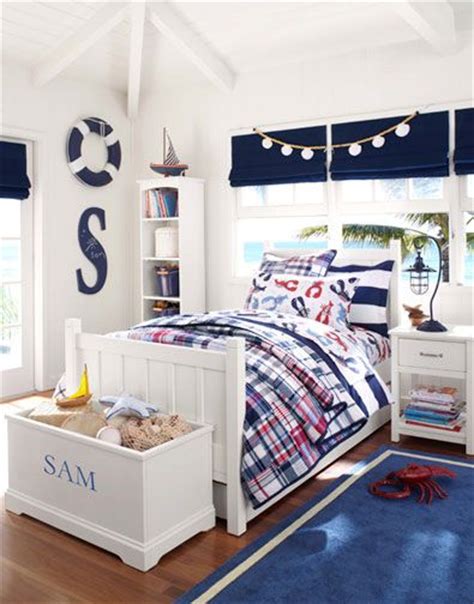 Why choose a nautical theme in the bedroom? 25 Nautical Bedding Ideas for Boys - Hative