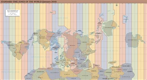 Time Zones On Sideways Earth Worldbuilding