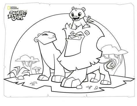 Free animal jam coloring pages printable for kids and adults. Free Printable Animal Jam Coloring Pages