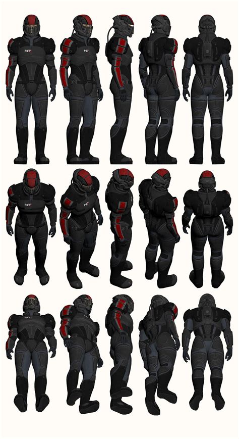 Mass Effect Male Onyx N7 Armour Medium By Troodon80 On Deviantart