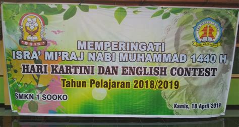 Nihil anim keffiyeh helvetica, craft beer labore wes anderson cred nesciunt sapiente ea proident. Peringatan Isra' Mi'roj dan Hari Kartini | SMK NEGERI 1 SOOKO MOJOKERTO