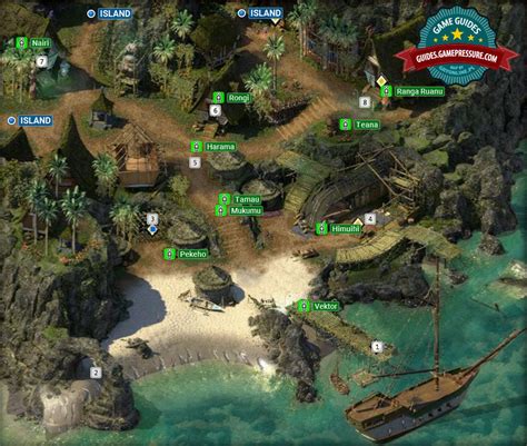 Deadfire is as close to the perfect rpg as one can get. Tikawara Island Map and Walkthrough - Pillars Of Eternity ...
