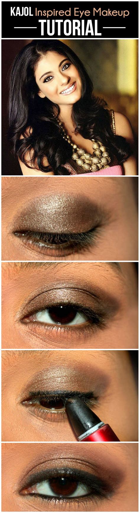 The scene we are talking about here is when kajol had an. Kajol Inspired Eye Makeup - Tutorial With Detailed Steps ...