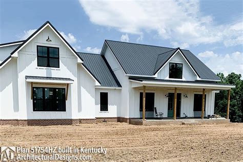 Modern Farmhouse Plan 51754hz Built With A Modified Exterior In
