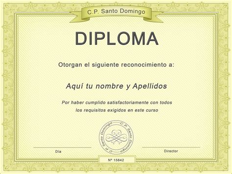 Collection Of Plantilla Diplomas Deportes Imprimir Plantillas De